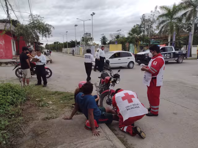 El conductor del vehículo aseguró que su unidad fallaba por lo que no logró frenar a tiempo