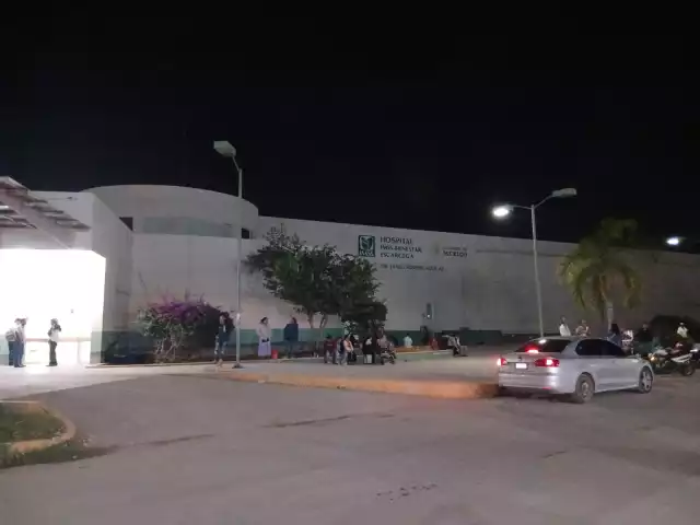 El hombre herido fue trasladado al hospital IMSS-Bienestar Janell Romero Aguilar.