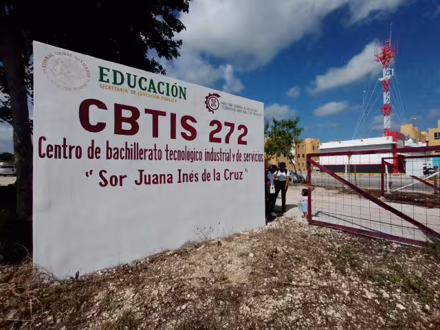 La institución educativa se ubica en Arco Norte, en la Región 255, donde se han registrado varios hechos violentos