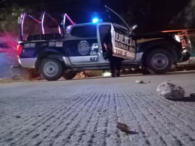 En el lugar se aseguraron varios casquillos