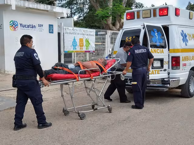 El sexagenario se quejaba de fuerte dolor en brazos, espalda y tórax