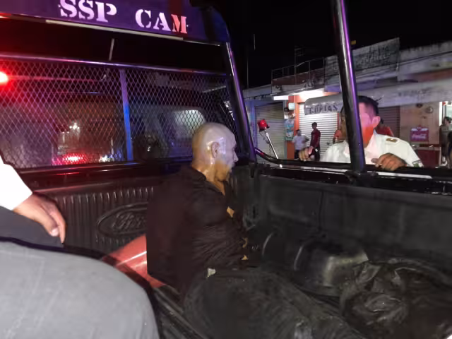 El ladrón fue detenido por las autoridades de Escárcega