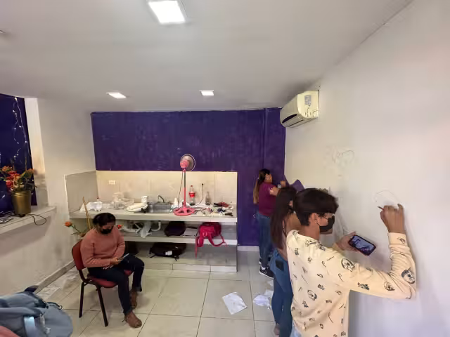 El espacio contará con artículos de higiene, coffe break para las usuarias