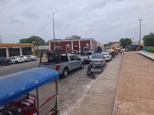 Autoridades de Hecelchakán respaldaron los operativos de seguridad realizados por Ejército, Marina y Guardia Nacional.