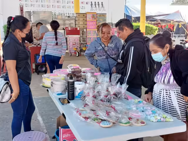 El tianguis se lleva a cabo este miércoles hasta el viernes, en horario de 9:00 de la mañana a 9:00 de la noche