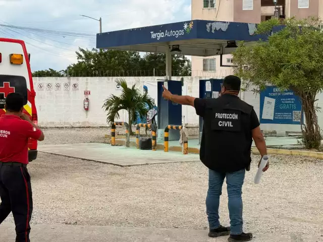 Fue un cilindro perforado que provocó alarma en la zona