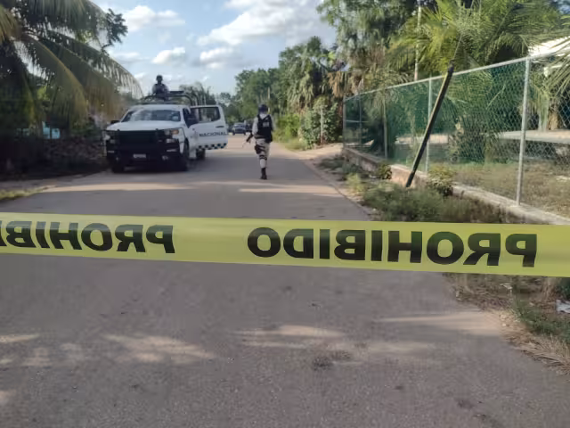 Se presume son cinco personas detenidas