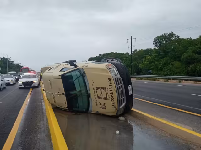 No se reportaron lesionados en el accidente