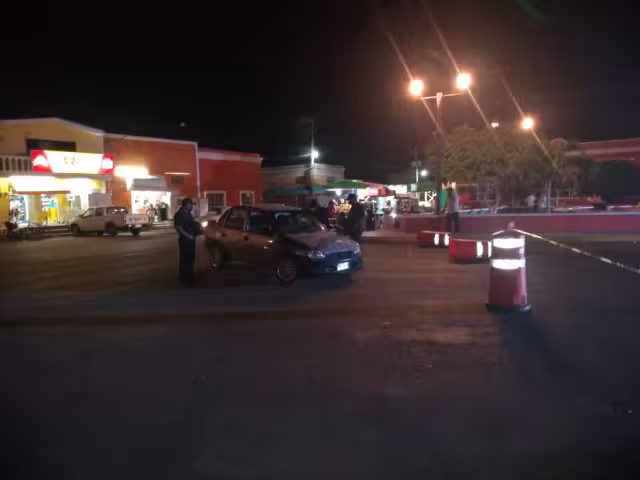 El conductor fue llevado a los separos