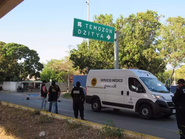 Al lugar llegaron elementos de la Semefo para recoger el cuerpo