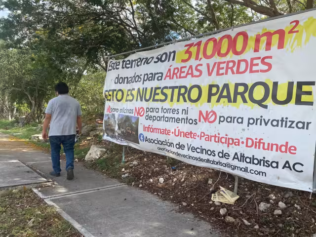 Observatorio de Movilidad cuestiona la construcción del parque Tho', obra del Ayuntamiento de Mérida