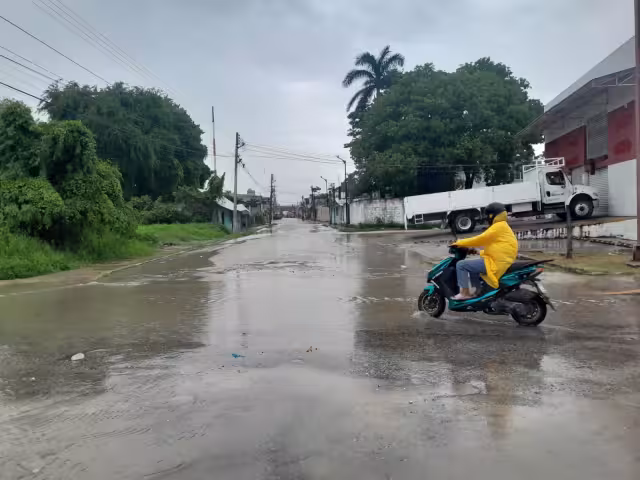 Hasta ahora, el Huracán Beryl no ha causado daños en el municipio ni a las zonas cercanas al dren natural.
