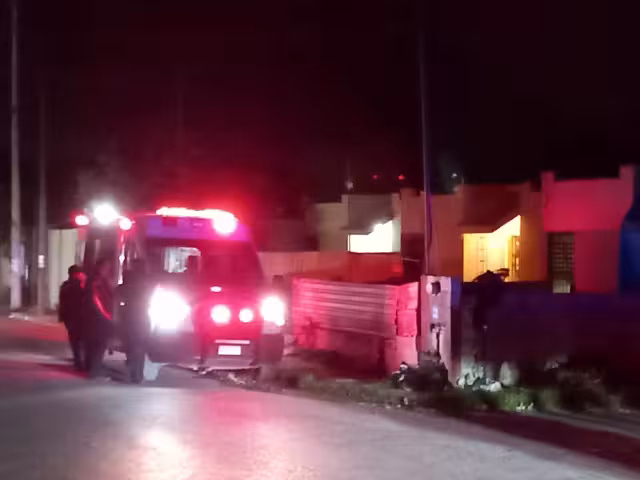 El hombre fue atendido por paramédicos de la SSP