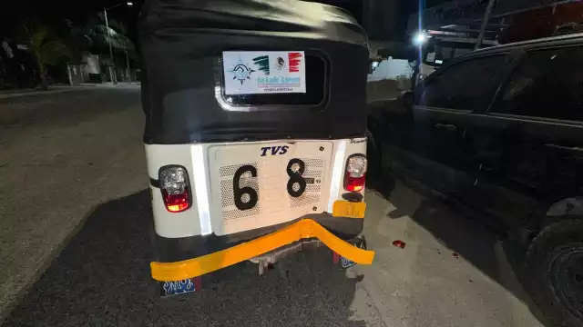 Trasladaron a ambos lesionados al Hospital General de Playa del Carmen para su atención