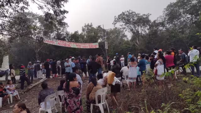 Acordaron que la cuota para poder cruzar el poblado de Tihosuco