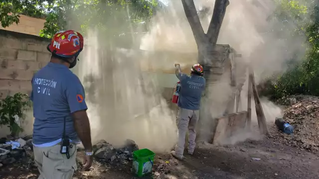 No se reportaron personas lesionadas en el lugar