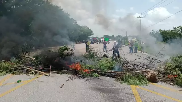 La Guardia Nacional y la Policía acudieron al sitio para brindar apoyo
