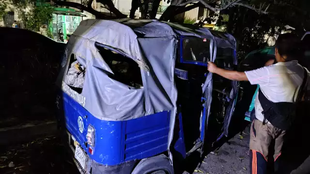 Mototaxistas se movilizan contra presunto ladrón de parabrisas en Villas del Mar 3