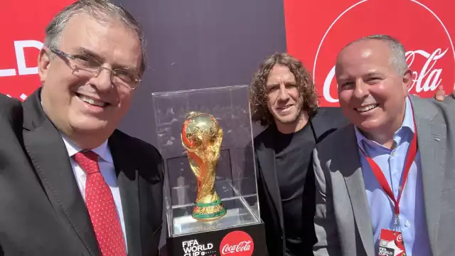 La Copa de la FIFA llegó a México este sábado
