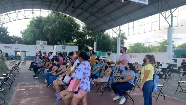 Este miércoles al corte de las 11 horas, sólo se han inmunizado a 950 niños