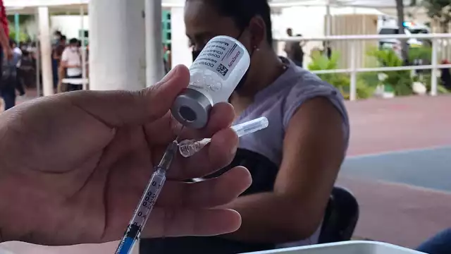 En el lugar no se registró ningún contratiempo y la atención era fluida