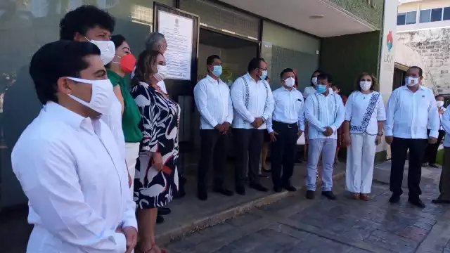 Los diputados de la nueva legislatura estarán presentes en el evento donde Layda Sansores rendirá protesta