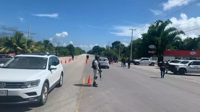 Despliegan operativos ante ola de violencia en Felipe Carrillo Puerto