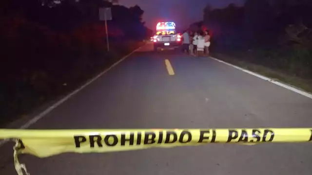 Los hombres de campo regresaban a la comunidad de Señor, después de ir a trabajar a su parcela