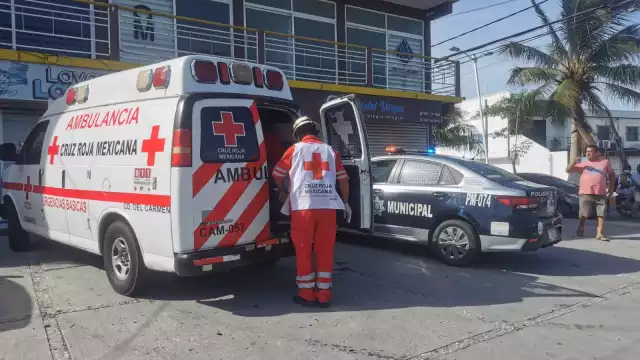 Vecinos de la accidentada resguardaron la bicicleta para evitar que se la llevaran al corralón