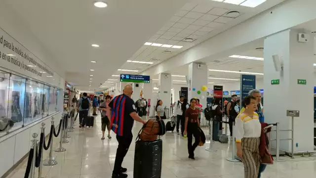 El Aeropuerto Internacional de Mérida operó sin contratiempos el sábado 5 de abril, a pesar del cielo nublado