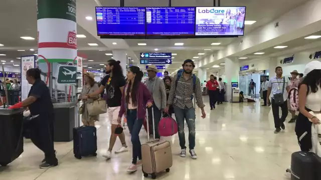 Las operaciones en el Aeropuerto transcurren con normalidad esta tarde en Cancún