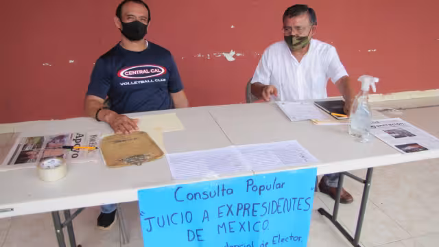 Foto: Amir Jesús Mex Ayuso y Benito Cetina