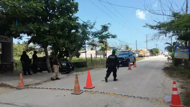 Se han instalado retenes en las salidas del puerto