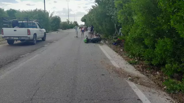 La joven perdió el control, provocando que derrapara cuando viajaba junto a su madre