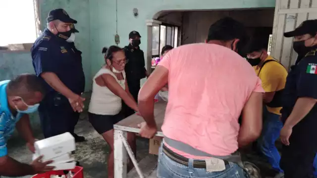 Los posesionarios del inmueble opusieron resistencia