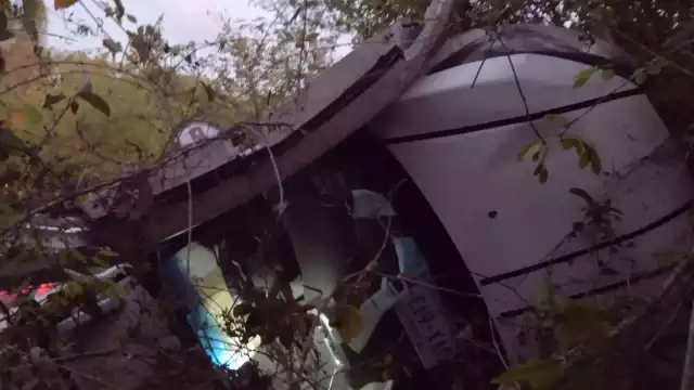 En el lugar de los hechos los primeros en llegar fueron los elementos de la Dirección de Tránsito Municipal