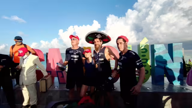 El momento fue de pura algarabía entre los corredores locales quienes hicieron de la tarde una verdadera fiesta deportiva