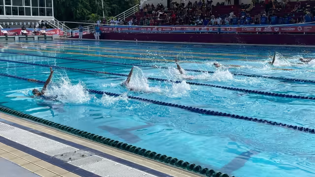 La playense Naiara Sobreviela Jiménez gana la medalla de bronce en los 50 metros mariposa