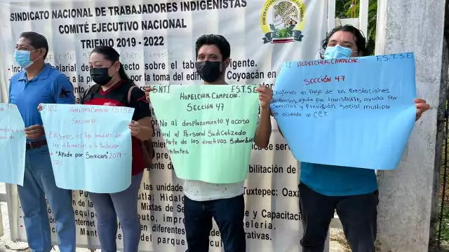 Los trabajadores aseguran que se mantendrán firmes hasta que haya un acuerdo