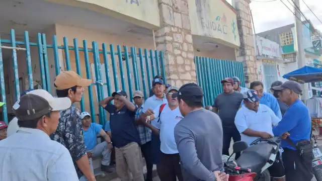 Los manifestantes exigieron la designación de un nuevo comisario ejidal