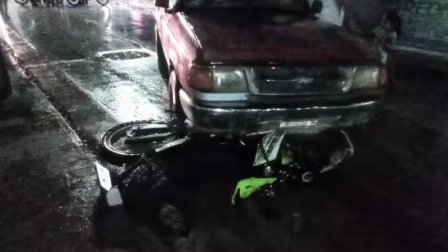 Al ver lo ocurrido, su amigo decidió huir del lugar