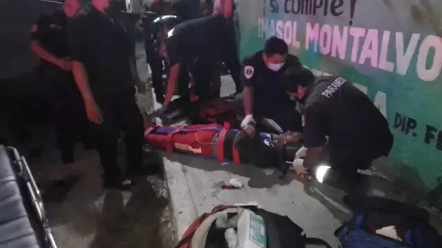 Dos personas hospitalizadas fue el saldo del accidente