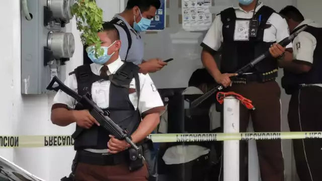 Los responsables no lograron abrir la caja fuerte