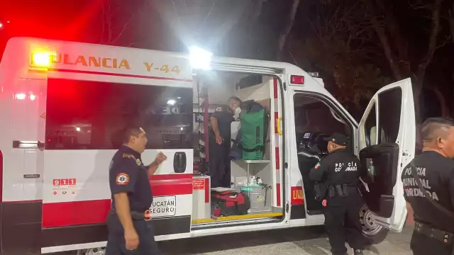 Los dos hermanos fueron trasladados a un hospital en Mérida