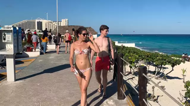 La Conagua indicó que se espera cielo parcialmente soleado, y que habrá chubascos leves en Cancún