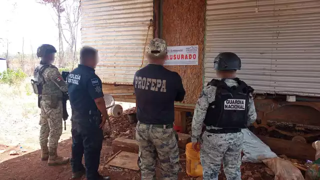 Realizaron la clausura total temporal de los predios por no contar con los permisos correspondientes