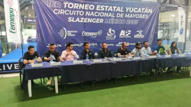 Este miércoles arrancará el primer torneo Estatal Yucatán de Pádel