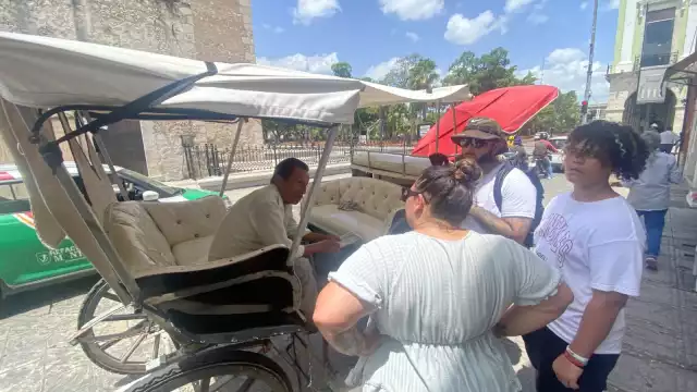 Las calesas son una opción para recorrer Mérida