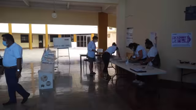Hasta el momento se registran 1,603 votos nulos.
