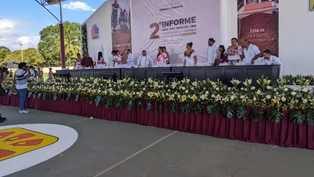 El evento se realizó en el domo deportivo de la colonia Miraflores